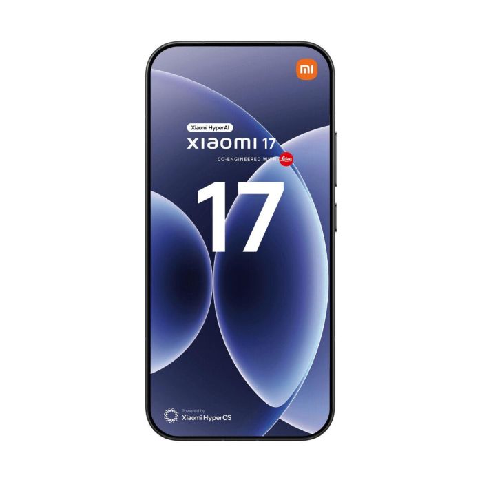 Xiaomi 17 Smartphone 6.3" OLED 120Hz 5G - 12GB RAM 512GB - Snapdragon 8 Elite Gen 5 - Cámara Triple Leica 50MP - Batería 6330 mAh - Negro