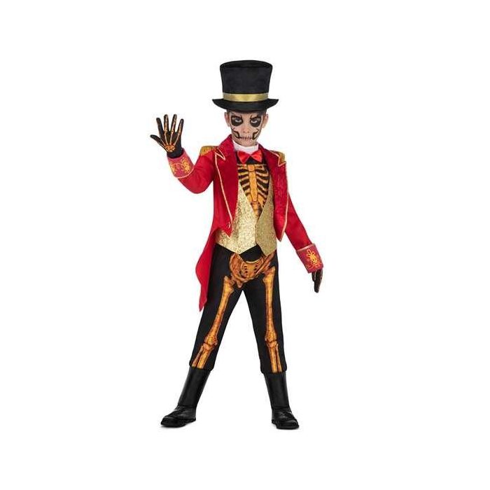 Disfraz jefe de pista siniestro sombrero, chaqueta, chaleco con camisa, guantes, pantalón y cubrebotas talla 3-4 y Disfraz jefe de pista siniestro sombrero, chaqueta, chaleco con camisa, guantes, pantalón y cubrebotas talla 3-4 y