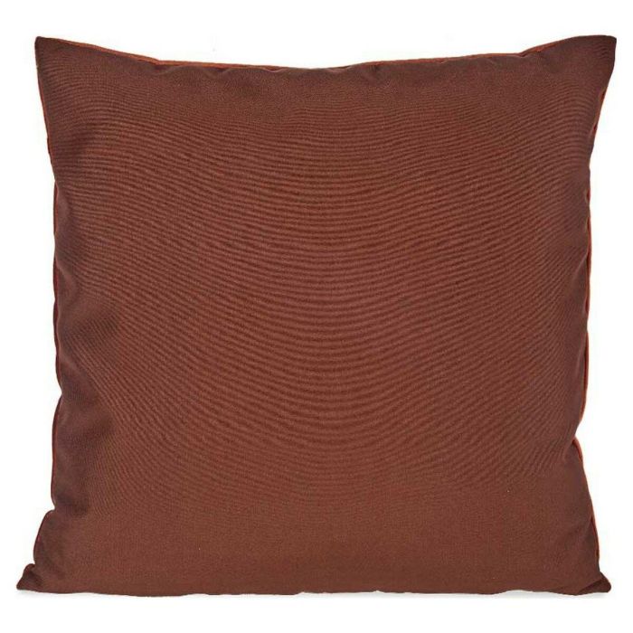 Cojín Poliéster Terciopelo Naranja (45 x 13 x 45 cm) 2 Cojín Poliéster Terciopelo Naranja (45 x 13 x 45 cm) 2