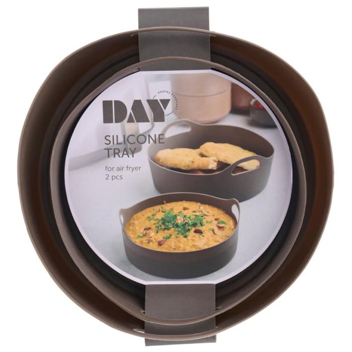 Day Juego De 2 Moldes Freidora Aire Silicona 5 Day Juego De 2 Moldes Freidora Aire Silicona 5