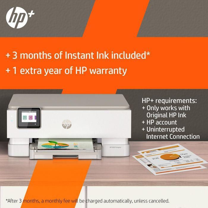 HP 242P6B V2 Impresora Multifunción Envy Inspire 7220e WiFi Doble Banda, Dúplex Automático, Imprime Escanea Copia, Color Blanca 9