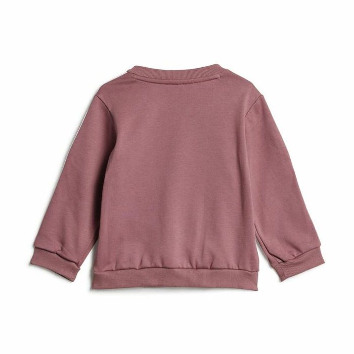 Chándal Infantil Adidas Essentials Rosa 1 Chándal Infantil Adidas Essentials Rosa 1