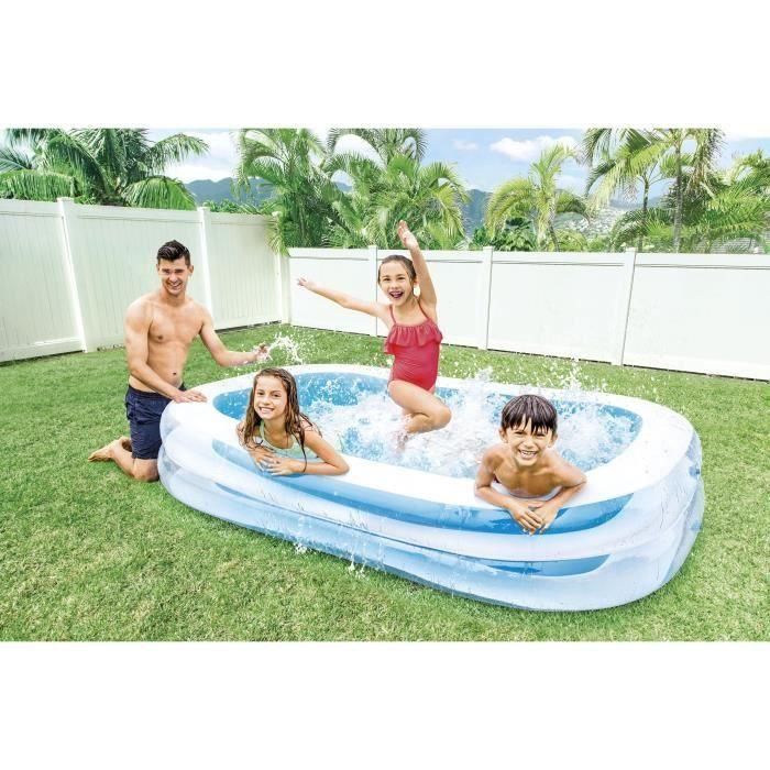 Piscina hinchable rectangular INTEX para la familia - 2,62x1,75x0,56m 1