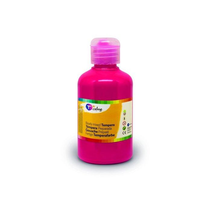 Tempera Tcolors Liquida 500 Ml (Botella) Magenta