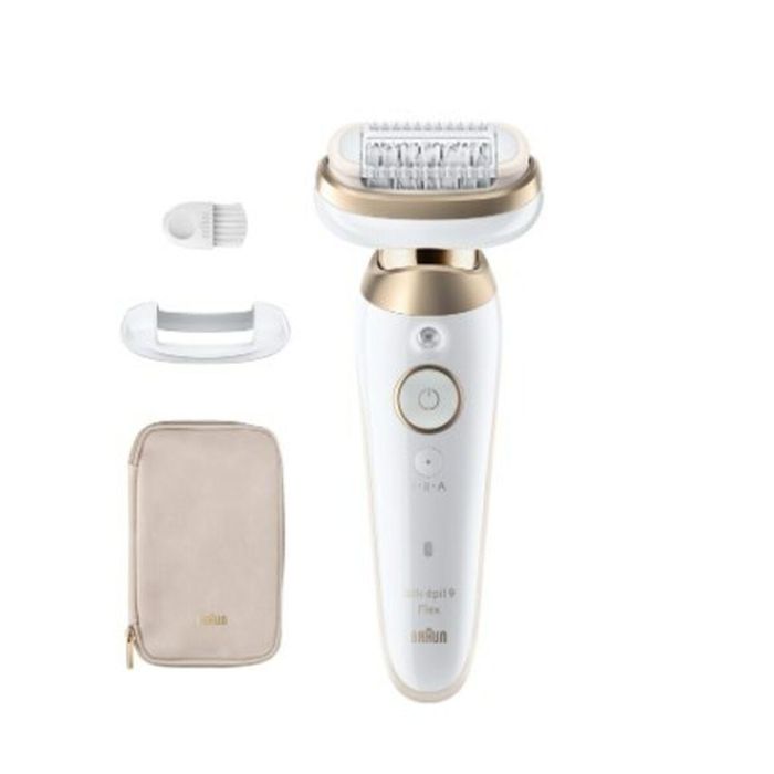 Braun BRA1709423063658 Depiladora Silk Epil 9-011 3D con Cabezal Flexible, Tecnología Wet & Dry y 40 Pinzas MicroGrip 2