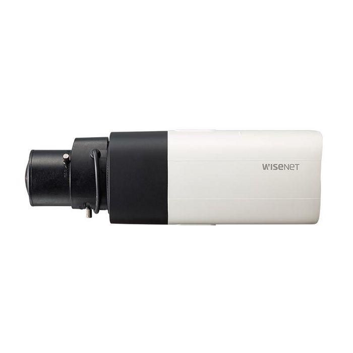 Hanwha Cámara IP box 5M AI WDR interior 12/24V/PoE. P-Iris Wisenet X 1 Hanwha Cámara IP box 5M AI WDR interior 12/24V/PoE. P-Iris Wisenet X 1