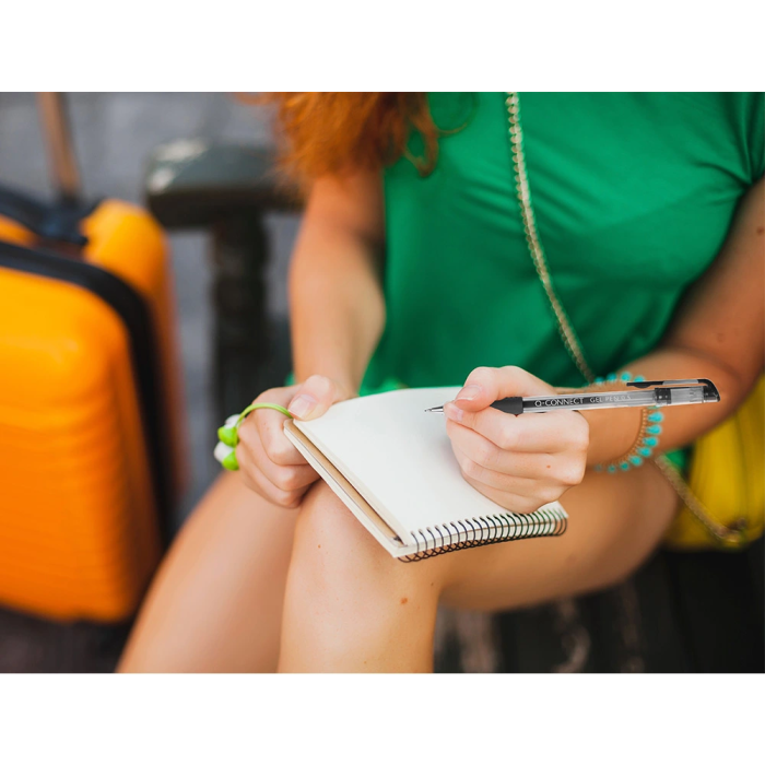 Q-connect Bolígrafo Tinta Gel Negro 0.7 mm Sujeción de Caucho 4 Q-connect Bolígrafo Tinta Gel Negro 0.7 mm Sujeción de Caucho 4