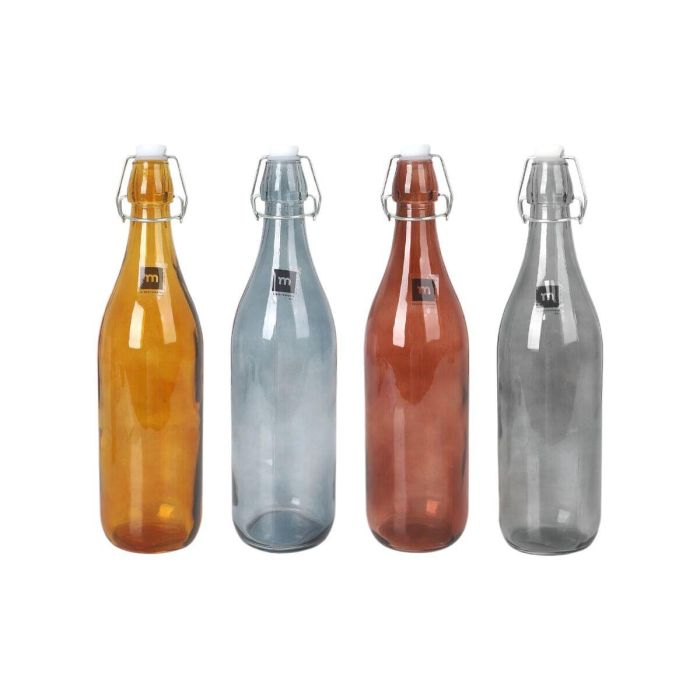 Botella de Cristal La Mediterránea Dark goethe 1 L (12 Unidades) 2 Botella de Cristal La Mediterránea Dark goethe 1 L (12 Unidades) 2