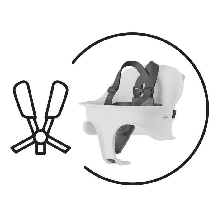 Arnés para trona Cybex Lemo - Gris claro 2 Arnés para trona Cybex Lemo - Gris claro 2