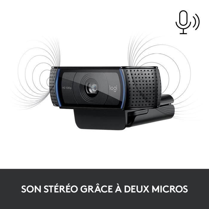 Webcam Logitech C920s HD Pro/ Enfoque Automático/ 1080p Full HD 5