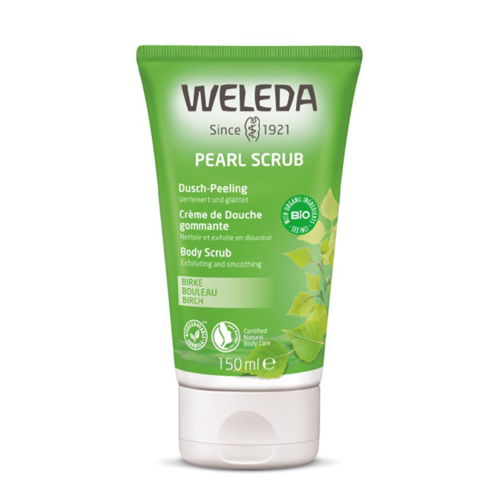 Weleda Pearl Scrub Birch Shower Peeling 150 mL