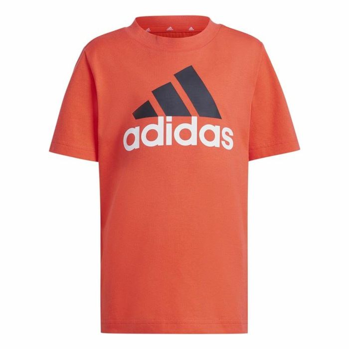 Conjunto Deportivo para Niños Adidas Essentials Negro Naranja 6