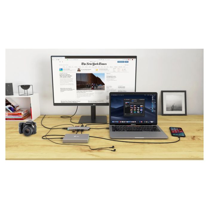 Hub USB i-Tec C31NANODOCKLANPD 15