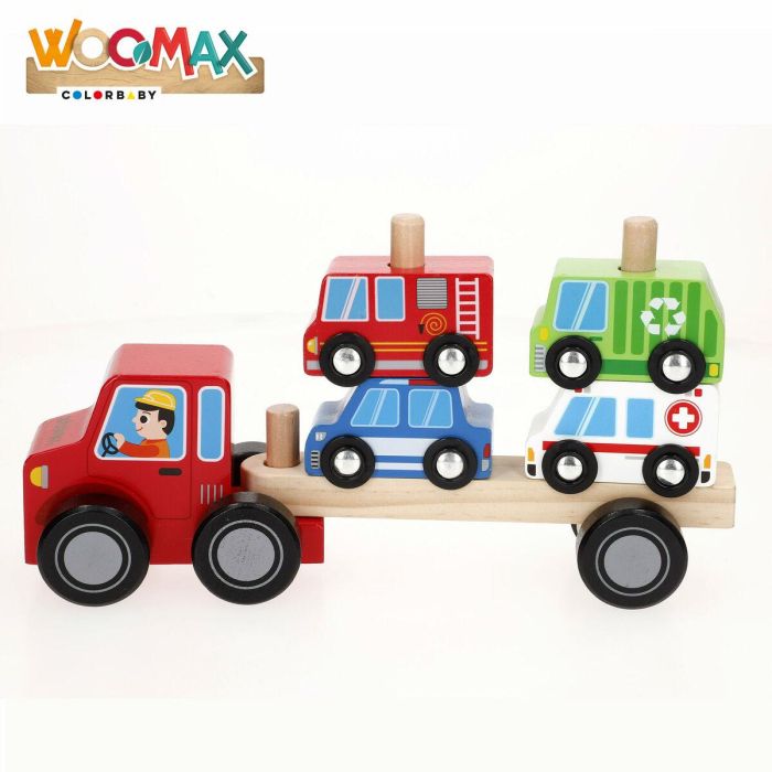 Camión Portavehículos y Coches 25 x 13 x 6 cm (6 Unidades) 5 Camión Portavehículos y Coches 25 x 13 x 6 cm (6 Unidades) 5