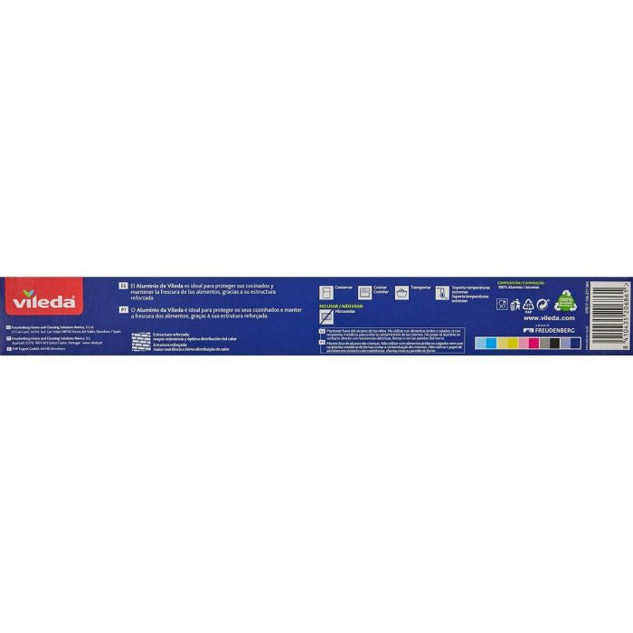Papel de aluminio Vileda 151845 Freshmate 3 Papel de aluminio Vileda 151845 Freshmate 3