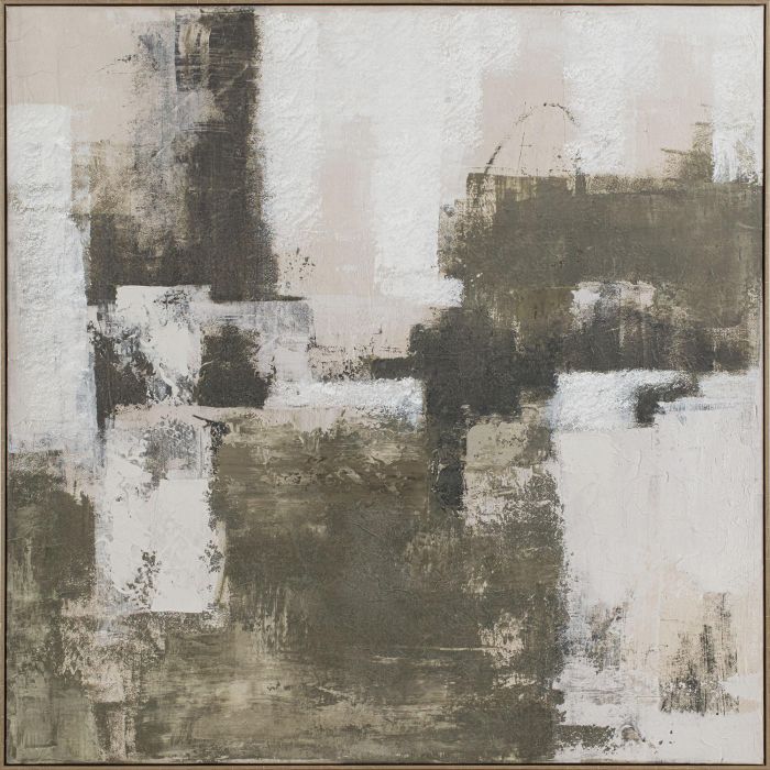 DKD Home Decor Cuadro Decorativo Abstracto Urban, Verde y Blanco, de Lienzo y PS, 120x120 cm (Pack 2 Unidades) DKD Home Decor Cuadro Decorativo Abstracto Urban, Verde y Blanco, de Lienzo y PS, 120x120 cm (Pack 2 Unidades)