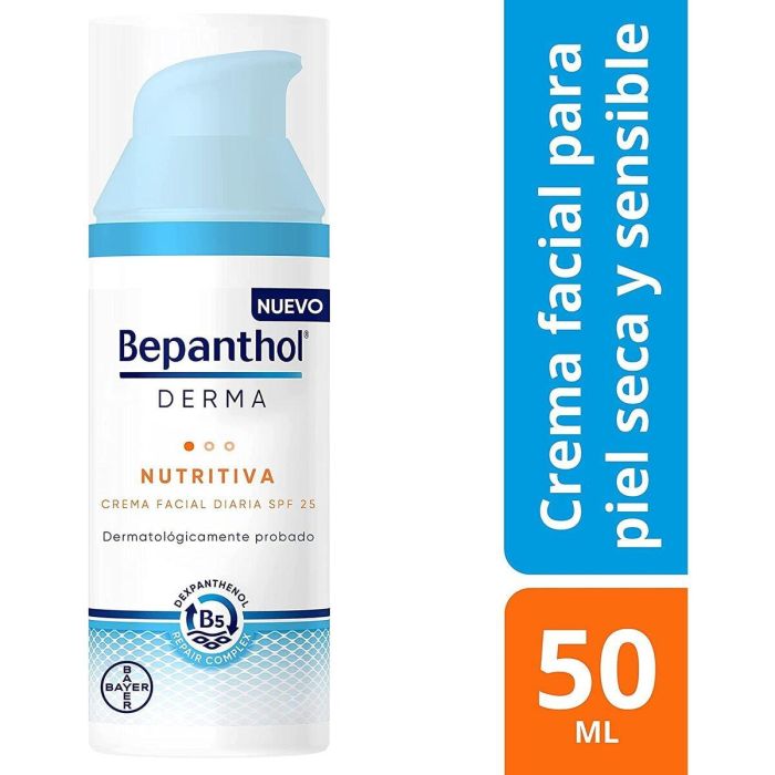 Bepanthol Derma Nutritiva Crema Facial Diaria Spf25 50 Ml 6