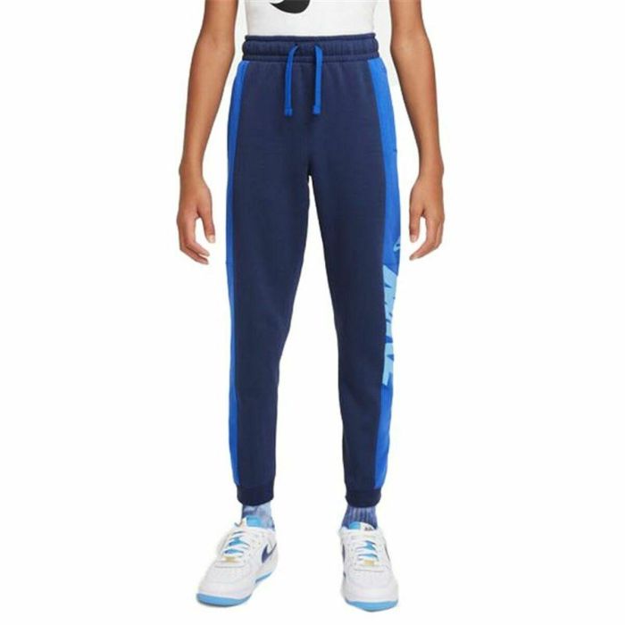 Pantalón de Chándal para Niños Nike Sportswear Azul 0 Pantalón de Chándal para Niños Nike Sportswear Azul 0
