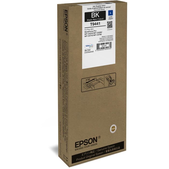 EPSON WF-C5xxx Series Ink Cartridge L Black 3000 1 EPSON WF-C5xxx Series Ink Cartridge L Black 3000 1