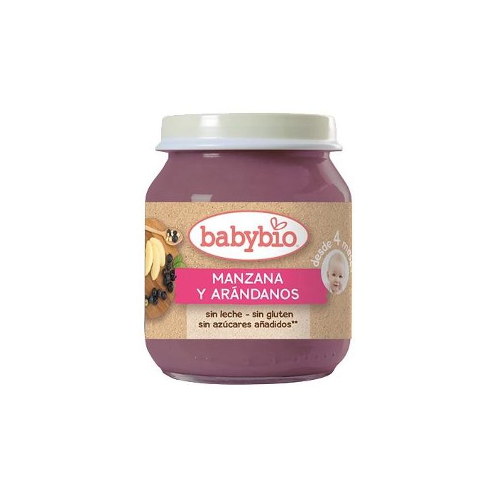 Babybio Potito Manzana Y Arandano 4Meses 130 G Bio