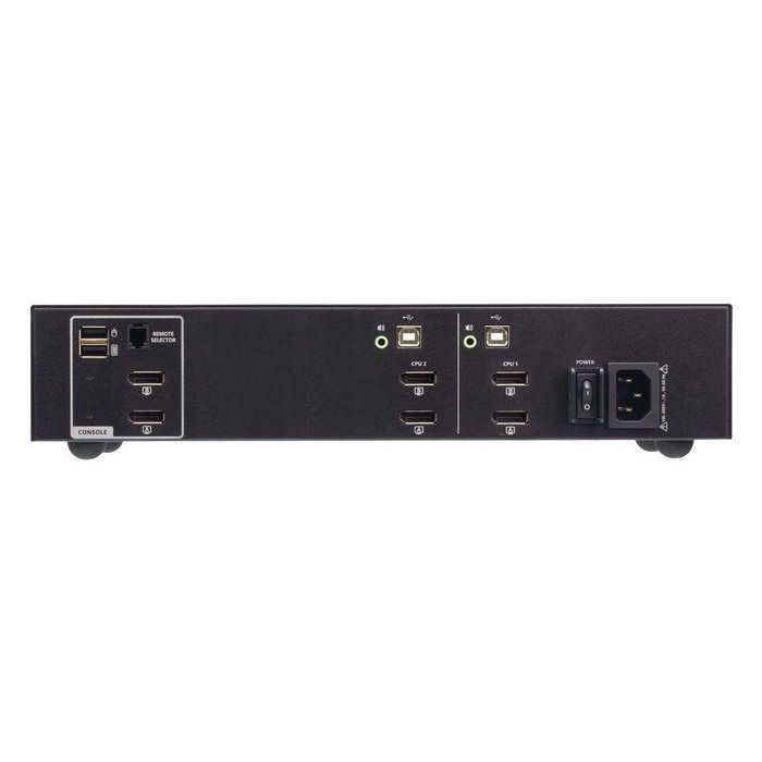 Aten CS1142DP4 KVM Switch Seguro 2 Puertos USB DisplayPort Dual Display para Aislamiento - Compatible con NIAP PSD PP v4.0 3