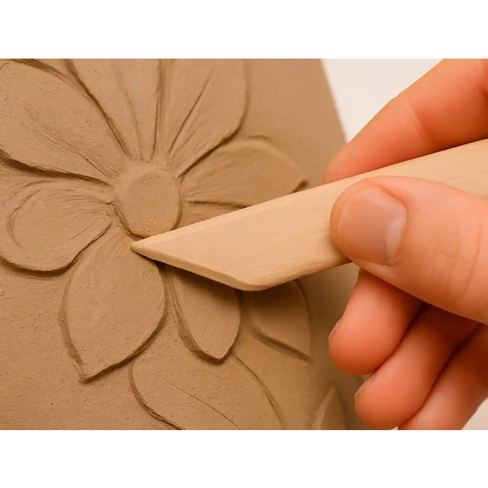 Liderpapel Pack 8 Herramientas Surtidas para Modelar, Certificado FSC 5