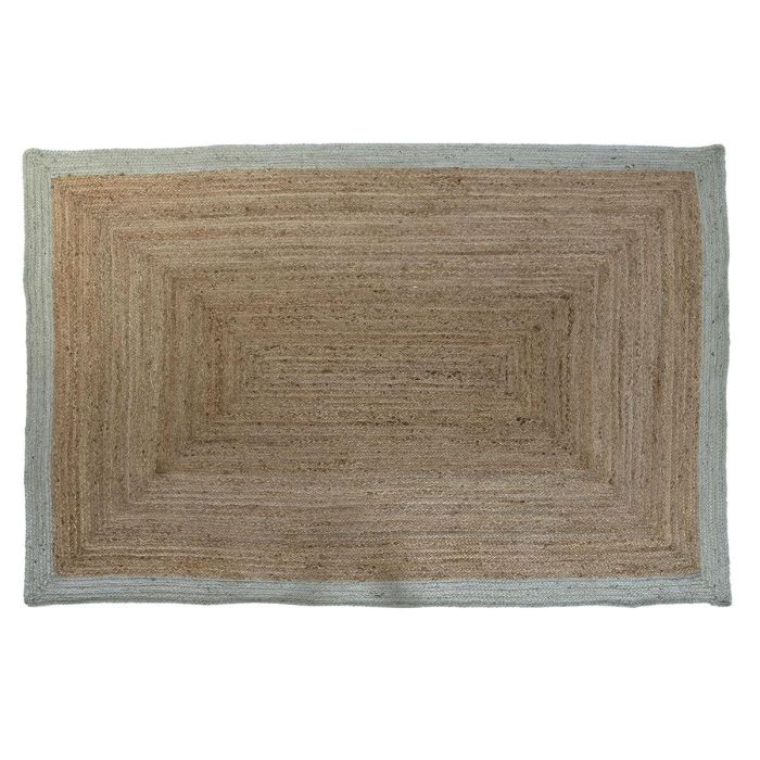 Alfombra DKD Home Decor Verde Marrón claro Natural Scandi 200 x 290 x 1 cm 0 Alfombra DKD Home Decor Verde Marrón claro Natural Scandi 200 x 290 x 1 cm 0