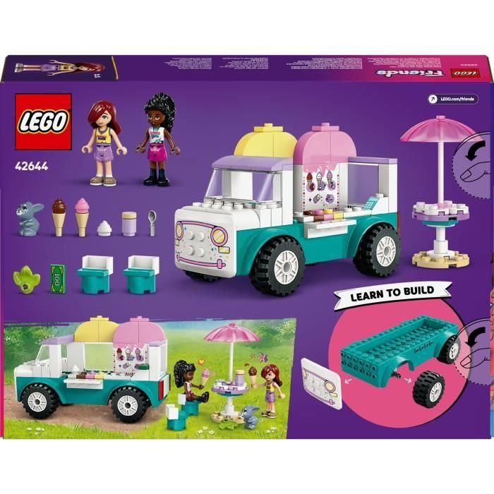Juego de construccion camión de los helados de heartlake city lego friends 5