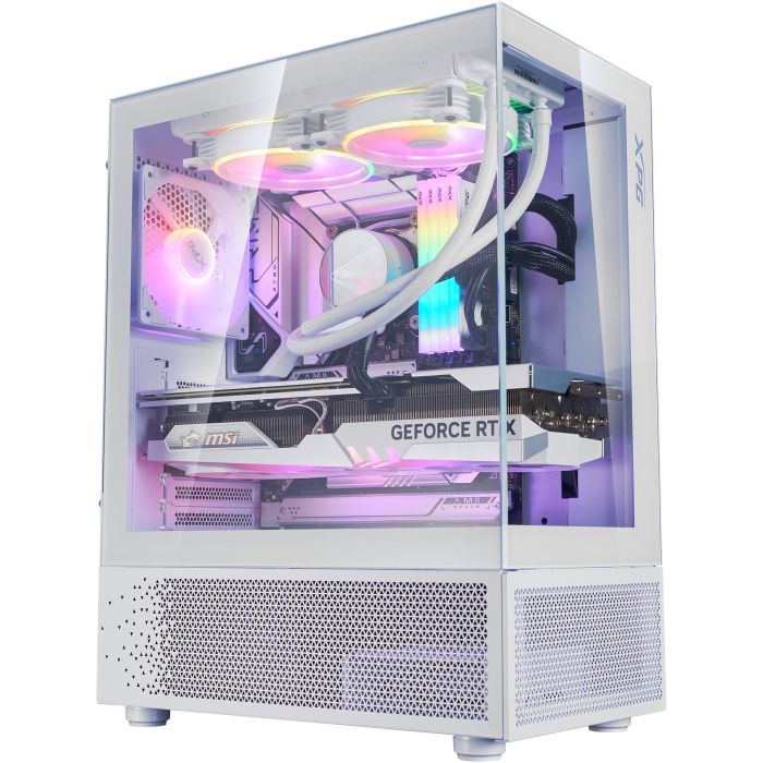 XPG Invader X Mini Caja PC Midi Tower Blanca ATX con 5 Ventiladores ARGB 13