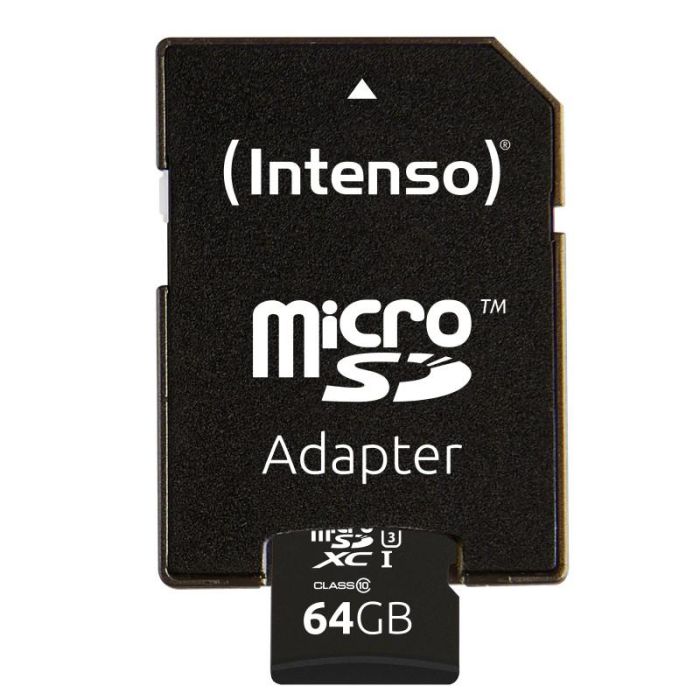 Tarjeta Micro SD INTENSO 3433490 64GB 1