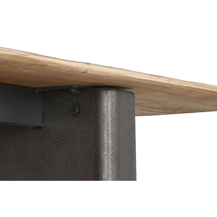 Mesa de Comedor Home ESPRIT Natural Marrón oscuro Abeto 200 x 90 x 75 cm 3
