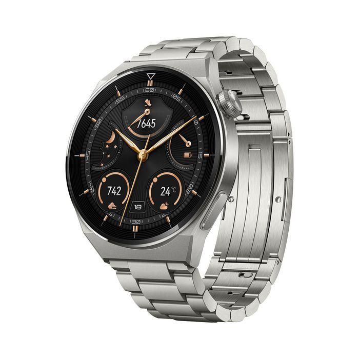 Huawei Watch GT 3 Pro Smartwatch 46mm con Pantalla AMOLED 1.43" (3.63 cm), Conectividad 4G, GPS y Diseño en Titanium 0 Huawei Watch GT 3 Pro Smartwatch 46mm con Pantalla AMOLED 1.43" (3.63 cm), Conectividad 4G, GPS y Diseño en Titanium 0