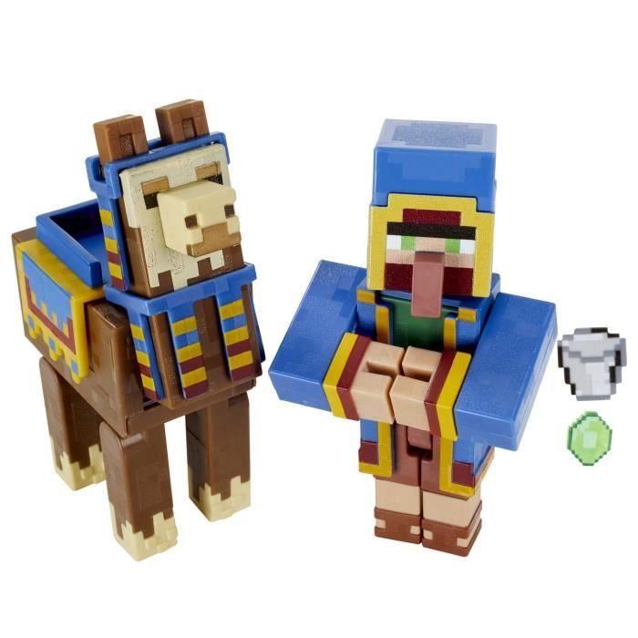 Mattel GTT53 Surtido de Figuras Minecraft Create-A-Block de 8 cm para 6+ años, Modelo Aleatorio 1 Mattel GTT53 Surtido de Figuras Minecraft Create-A-Block de 8 cm para 6+ años, Modelo Aleatorio 1