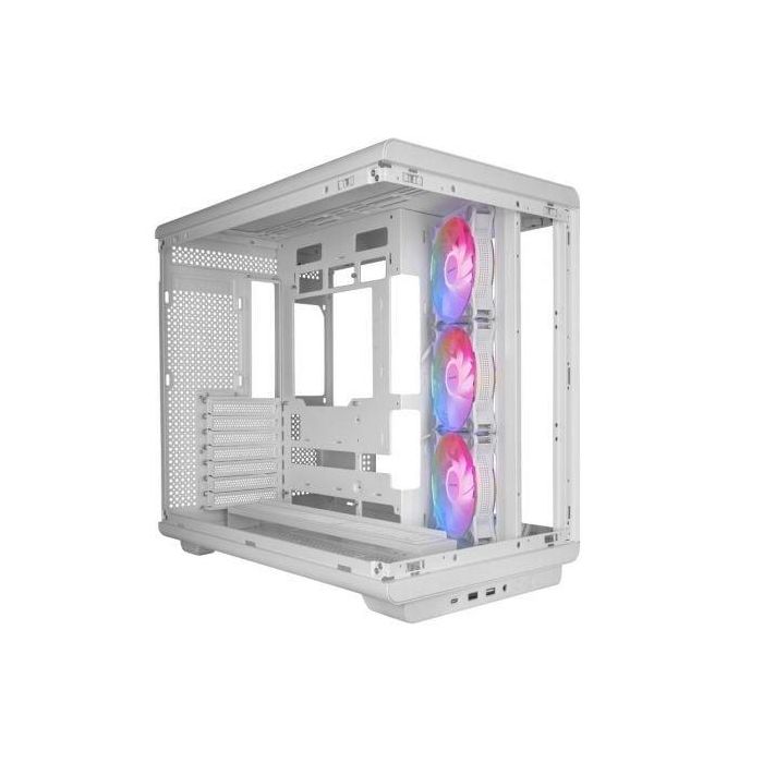 Caja Semitorre ATX Mars Gaming MCREVW Blanco 2 Caja Semitorre ATX Mars Gaming MCREVW Blanco 2
