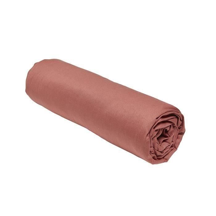 Hoy esencial hoy Charg - 140 x 190 cm - 2 personas - 100% una algodón - Terracota Hoy esencial hoy Charg - 140 x 190 cm - 2 personas - 100% una algodón - Terracota