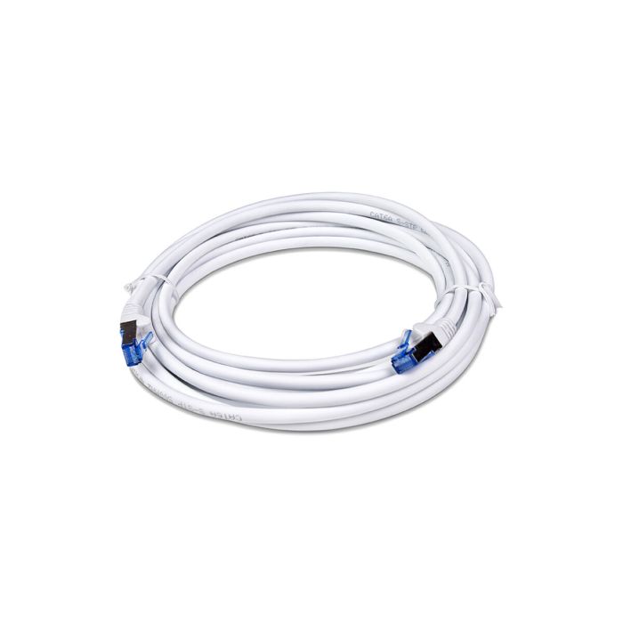 Cable RJ45 Categoría 6 UTP Rígido DCU 30801240 Blanco 3 m 1 Cable RJ45 Categoría 6 UTP Rígido DCU 30801240 Blanco 3 m 1