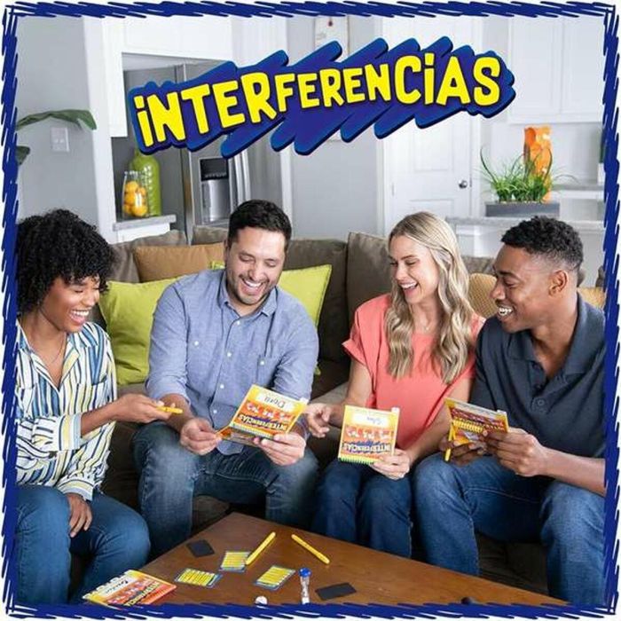 Bizak Juego Interferencias: Teléfono Loco Familiar para Toda la Familia, Juego de Mesa Clásico, Edad 3+ años 2 Bizak Juego Interferencias: Teléfono Loco Familiar para Toda la Familia, Juego de Mesa Clásico, Edad 3+ años 2