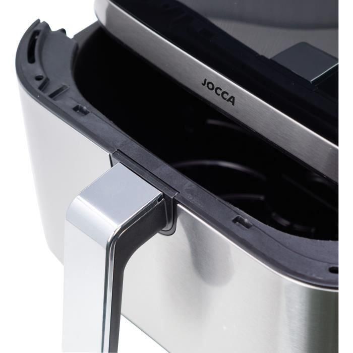 Freidora sin aceite - JOCCA - 2193 - 8L - 1800 W - 30,3 x 38,3 x 35,1 cm - Acero inoxidable 4 Freidora sin aceite - JOCCA - 2193 - 8L - 1800 W - 30,3 x 38,3 x 35,1 cm - Acero inoxidable 4