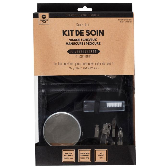 Cosmetic Club Estuche 15 Piezas Hombre Pour Lui PVC-Cuero 2