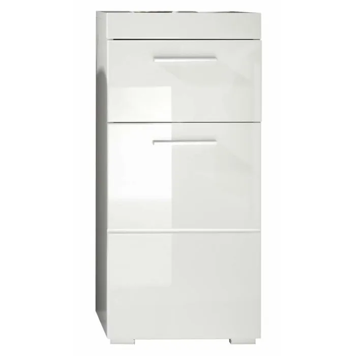 Trendteam Mueble bajo de baño AMANDA TRE4251014141968 - 1 puerta + 1 cajón - Blanco - L37 x P31 x H79 cm 0 Trendteam Mueble bajo de baño AMANDA TRE4251014141968 - 1 puerta + 1 cajón - Blanco - L37 x P31 x H79 cm 0
