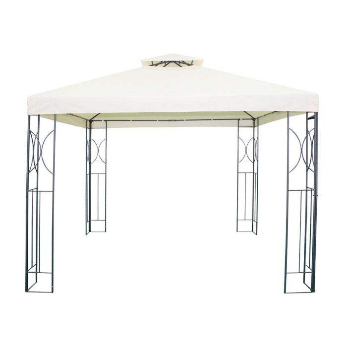 Carpa para eventos color crema 300 x 300 x 265 cm Carpa para eventos color crema 300 x 300 x 265 cm