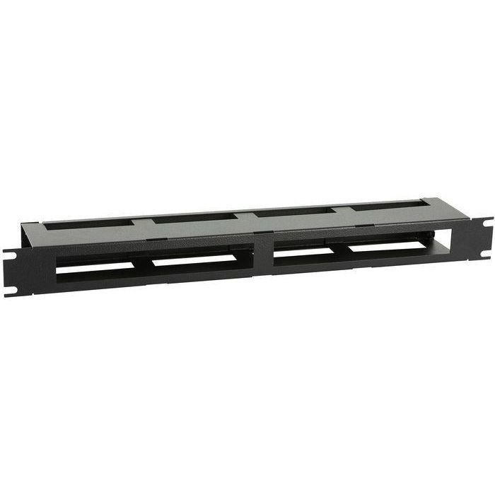 Lanview by Logon 1U 19" R TYPE CABLE MANAGEMENT PANEL WITH COVER BLACK Lanview by Logon 1U 19" R TYPE CABLE MANAGEMENT PANEL WITH COVER BLACK