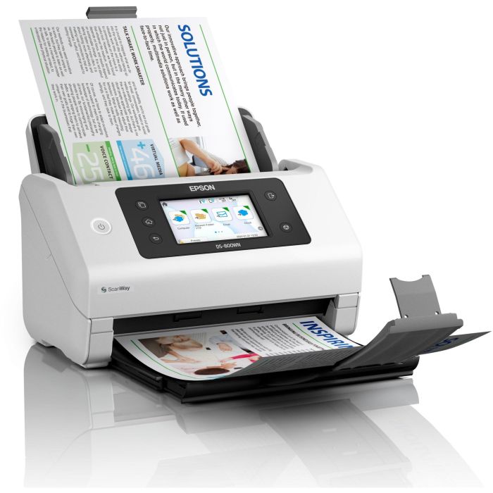 Epson WorkForce DS-800WN Escáner A4 Red y Wifi Autónomo 50ppm/100ipm Alimentador 100 Hojas Dúplex Compatible Open Platform 10