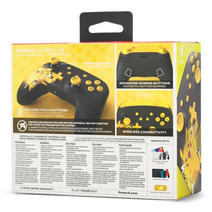 Mando Gaming Inalámbrico Powera NSGP0016-01 Nintendo Switch 1