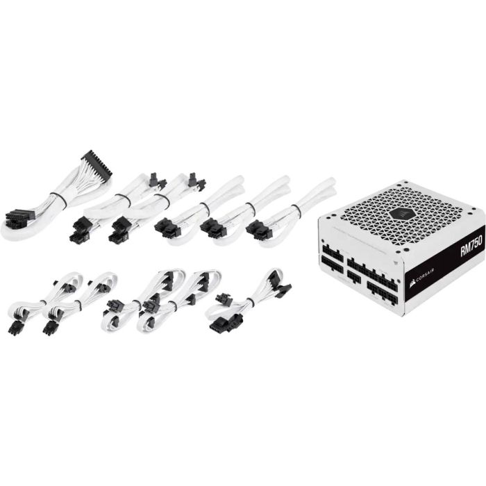 Corsair RM750 Fuente de Alimentación 750W White Series 80+ Gold 8