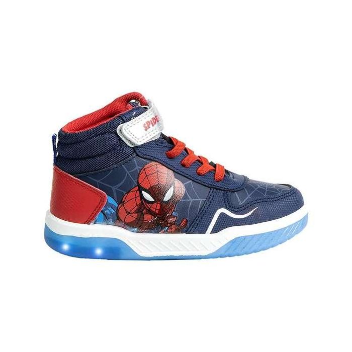 Deportiva suela pvc con luces spiderman t028 Deportiva suela pvc con luces spiderman t028