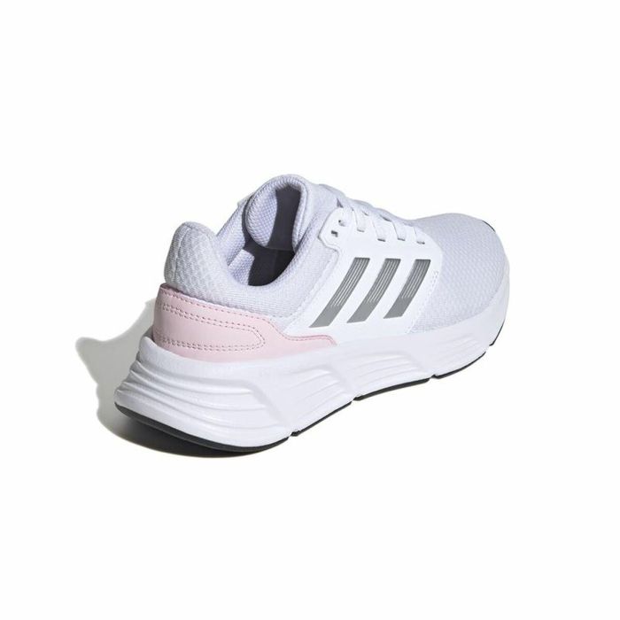 Zapatillas Deportivas Mujer Adidas Galaxy 6 Blanco Rosa 1