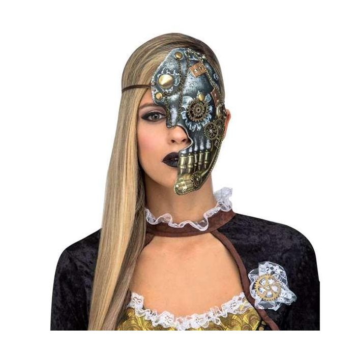 1/2 seteampunk mask 1/2 seteampunk mask