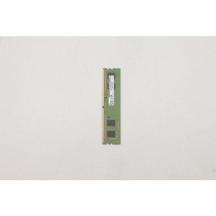 Lenovo UDIMM, 8GB capacity, DDR4 type, 3200MHz speed, non-ECC, 288-pin design, compatible with Lenovo systems. 2 Lenovo UDIMM, 8GB capacity, DDR4 type, 3200MHz speed, non-ECC, 288-pin design, compatible with Lenovo systems. 2