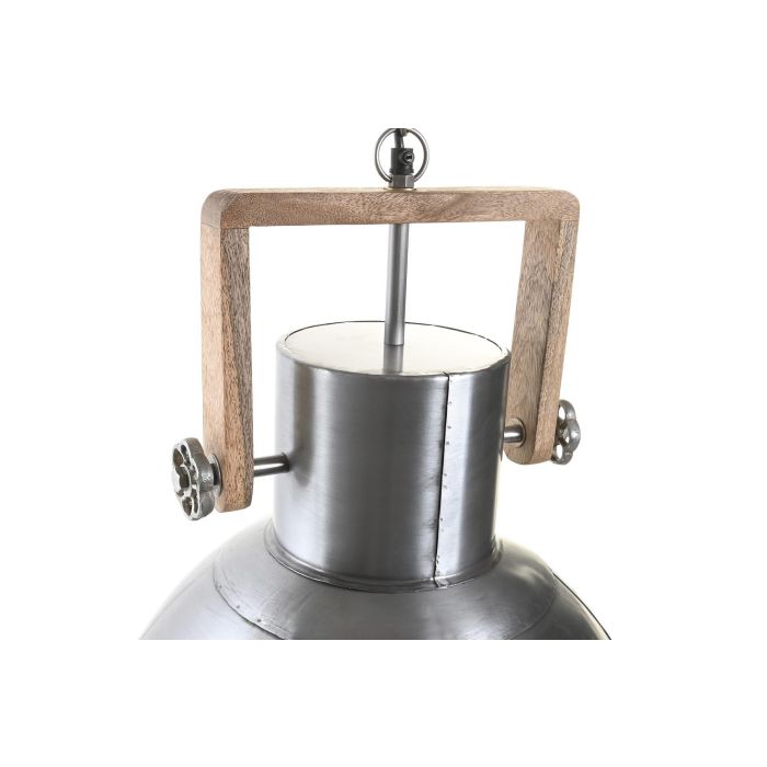 DKD Home Decor Lámpara de Techo Plateado Marron Hierro Mango 40 x 47 x 40 cm 3